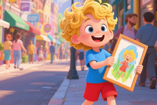 お子様の絵が立体に！手作り粘土フィギュアの魅力