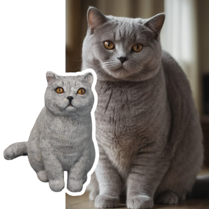 ペット写真オリジナルフィギュア！