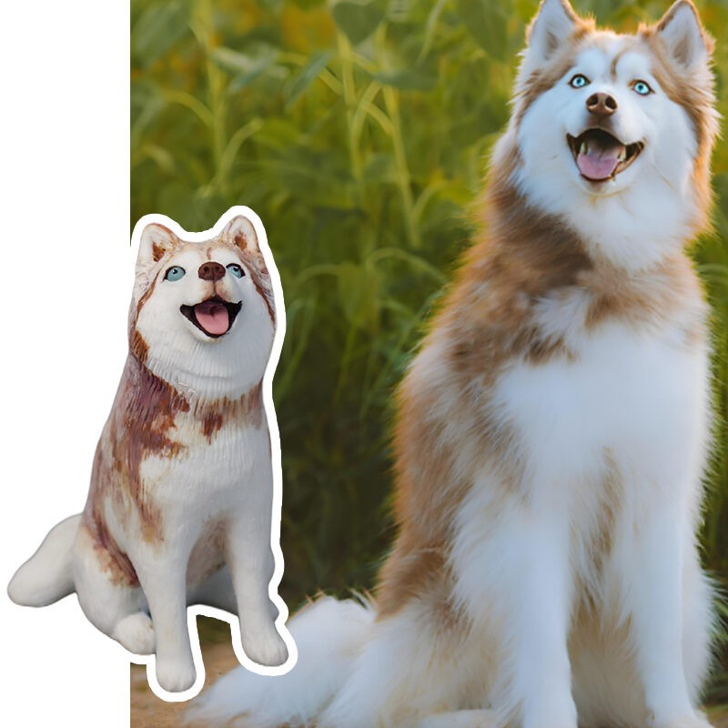 ペット写真オリジナルフィギュア！