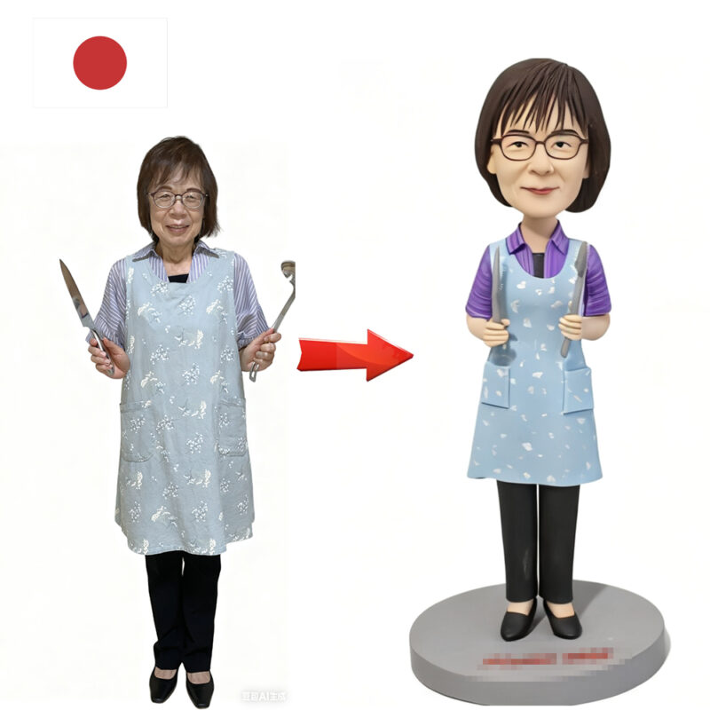人物写真で作るオリジナルフィギュア！