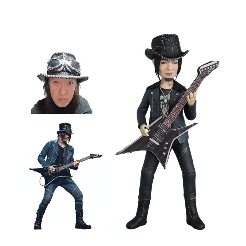 人物写真で作るオリジナルフィギュア！