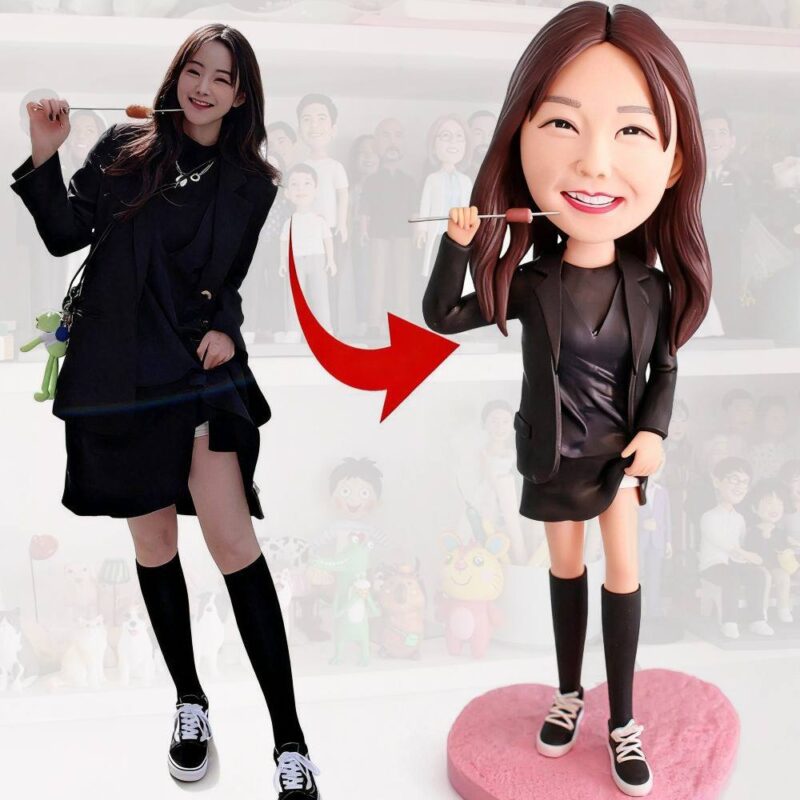 人物写真で作るオリジナルフィギュア！