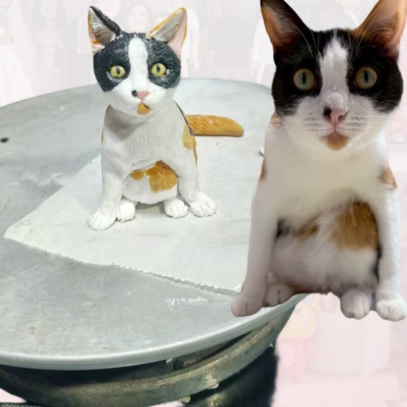 ペット写真オリジナルフィギュア！