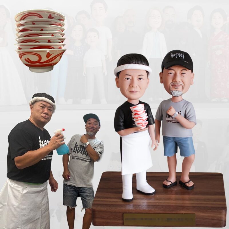 人物写真で作るオリジナルフィギュア！