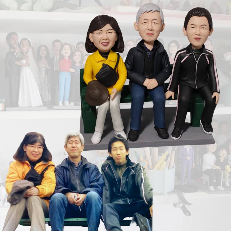 人物写真で作るオリジナルフィギュア！